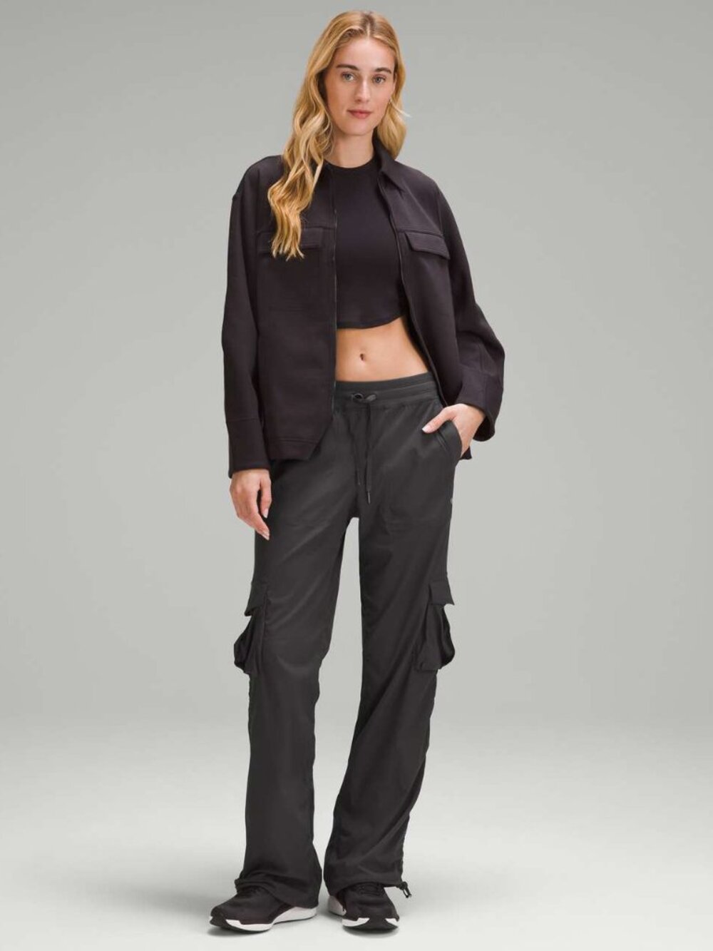 lululemon Dance Studio Relaxed-Fit Mid-Rise Cargo Pant - Graphite Grey